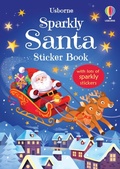 Cover: Sparkly Santa Sticker Book - Usborne Publishing Ltd