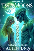 Cover: A Dream Of Two Moons: Alien DNA (Indigo Diaries, #2) - Sahara Sanders