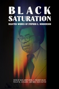 Cover: Black Saturation - Princeton University Press