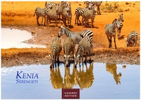 Abbildung von: Kenia & Serengheti Kalender 2026 - Wandkalender | Fotokalender Afrika 35x50cm - Wunderschöne Tierkalender- und Naturschutzfotos. - CASARES EDITION