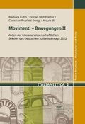 Cover: Movimenti - Bewegungen II - Narr Francke Attempto Verlag