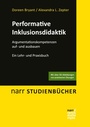Cover: Performative Inklusionsdidaktik - Narr Francke Attempto Verlag
