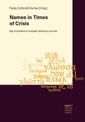 Cover: Names in Times of Crisis - Narr Francke Attempto