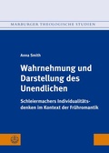 Cover: Wahrnehmung und Darstellung des Unendlichen - Evangelische Verlagsanstalt
