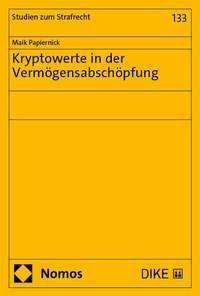 Abbildung von: Kryptowerte in der Vermögensabschöpfung - Nomos