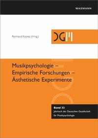 Abbildung von: Musikpsychologie - Empirische Forschungen - Ästhetische Experimente - Waxmann Verlag GmbH