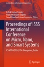 Cover: Proceedings of ISSS International Conference on Micro, Nano, and Smart Systems - Springer