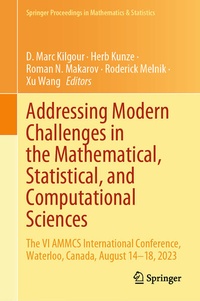 Enlarge image Cover: Addressing Modern Challenges in the Mathematical, Statistical, and Computational Sciences - Springer