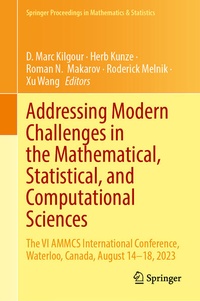 Enlarge image Cover: Addressing Modern Challenges in the Mathematical, Statistical, and Computational Sciences - Springer