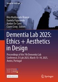 Cover: Dementia Lab 2025: Ethics + Aesthetics in Design - Springer