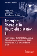 Cover: Emerging Therapies in Neurorehabilitation III - Springer