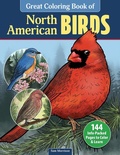 Cover: Great Coloring Book of North American Birds - Design Originals