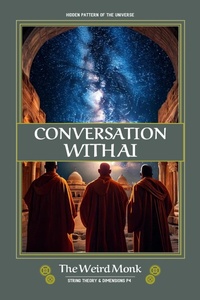 Enlarge image Cover: String Theory & Dimensions. (Conversations With AI, #4) - The Weird Monk