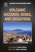 Cover: Volcanoes and Volcanic Hazards and Disasters - Academic Press