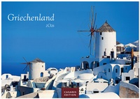 Abbildung von: Griechenland Kalender 2026 - Wandkalender | Fotokalender Griechenland 35x50 cm - Traumhafte Aussichten Griechenlands - . mit beeindruckenden Fotos - CASARES EDITION