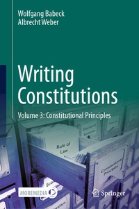 Enlarge image Cover: Writing Constitutions - Springer