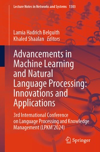 Abbildung von: Advancements in Machine Learning and Natural Language Processing: Innovations and Applications - Springer