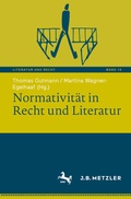 Cover: Normativit&auml;t in Recht und Literatur - J.B. Metzler