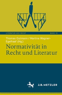 Abbildung von: Normativität in Recht und Literatur - J.B. Metzler