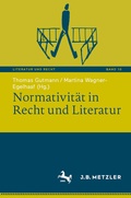 Cover: Normativit&auml;t in Recht und Literatur - J.B. Metzler