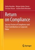 Cover: Return on Compliance - Springer