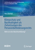 Abbildung von: Klimaschutz und Nachhaltigkeit als Zielsetzungen des Personenbeförderungsrechts - Springer