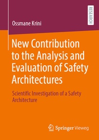 Abbildung von: New Contribution to the Analysis and Evaluation of Safety Architectures - Springer Vieweg