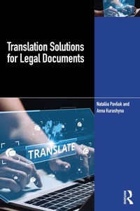 Abbildung von: Translation Solutions for Legal Documents - Routledge