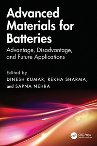 Enlarge image Cover: Advanced Materials for Batteries - CRC Press