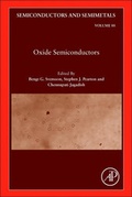 Cover: Oxide Semiconductors: Volume 88 - Academic Press