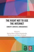 Cover: The Right Not to Use the Internet - Routledge