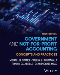 Abbildung von: Government and Not-for-Profit Accounting, with eBook Access Code - Wiley