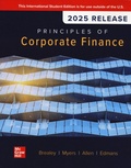 Cover: Principles of Corporate Finance: 2025 Release ISE - McGraw-Hill Education