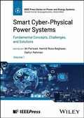 Cover: Smart Cyber-Physical Power Systems, Volume 1 - Wiley