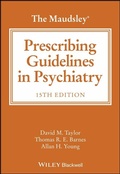 Cover: The Maudsley Prescribing Guidelines in Psychiatry - Wiley-ISTE