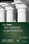 Cover: The Law of Tax-Exempt Organizations - Wiley