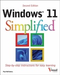 Cover: Windows 11 Simplified - Wiley