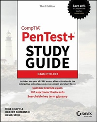 Enlarge image Cover: CompTIA PenTest+ Study Guide - Wiley-Scrivener