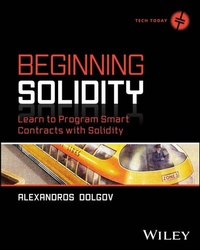 Enlarge image Cover: Beginning Solidity - Wiley-Scrivener
