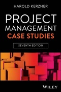 Cover: Project Management Case Studies - Wiley