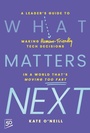 Cover: What Matters Next - Wiley