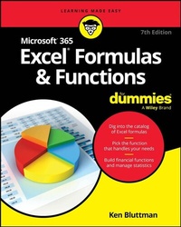 Abbildung von: Microsoft 365 Excel Formulas & Functions For Dummies - Wiley