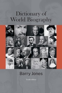 Enlarge image Cover: Dictionary of World Biography - ANU Press
