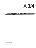 Cover: A3/4 Issue 8. Georgina McNamara. - fifthsyllable