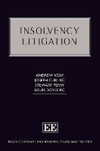 Abbildung von: Insolvency Litigation - Edward Elgar Publishing