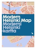 Cover: Modern Helsinki Map / Moderni Helsinki-kartta - Blue Crow Media