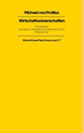 Cover: Wirtschaftswissenschaften - BoD - Books on Demand