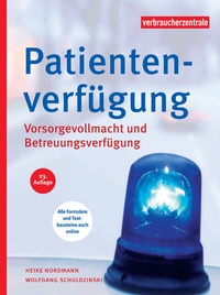 Abbildung von: Patientenverfügung - Verbraucherzentrale NRW e.V.