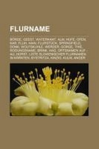 Abbildung von: Flurname - Books LLC, Wiki Series