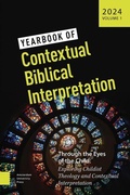 Cover: Yearbook of Contextual Biblical Interpretation, volume 1 - Amsterdam University Press